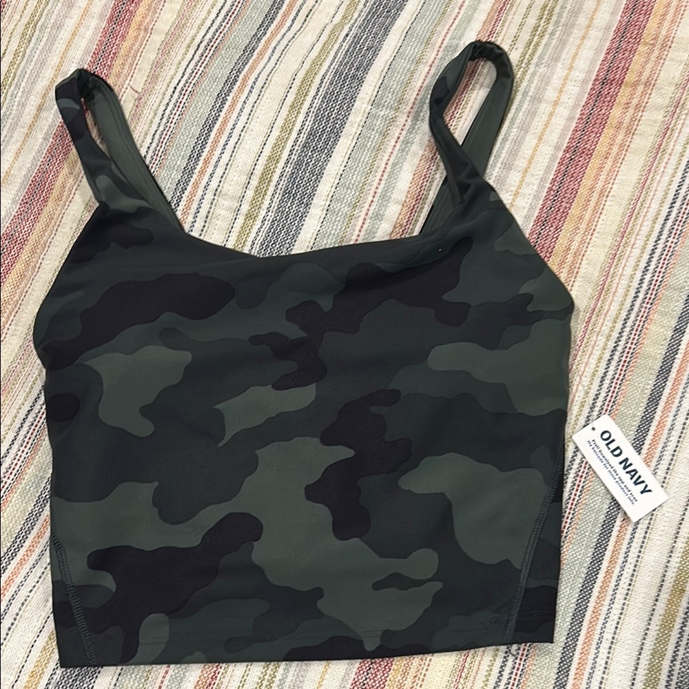 Old Navy Camo Print Tank Top